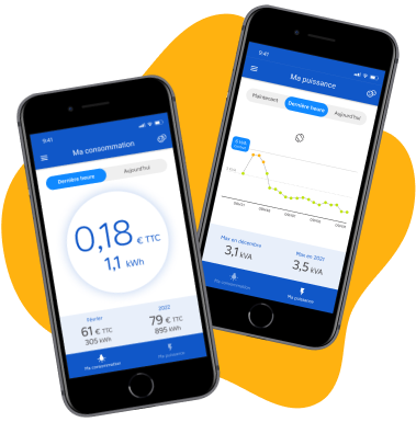 Suivi de consommation sur smartphone